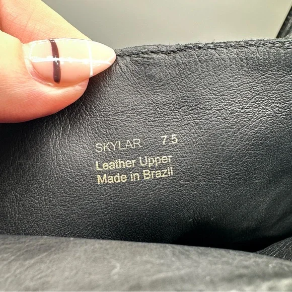 Botkier Skylar Slouched Bootie Pointed Toe Faux Suede Women 7.5 Black - Picture 9 of 9